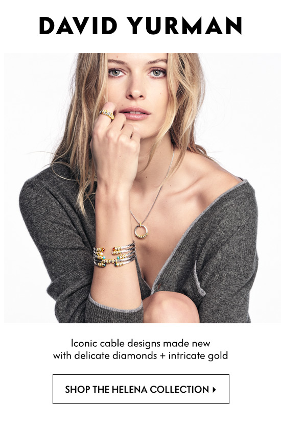 Neiman Marcus New David Yurman Helena Collection Milled