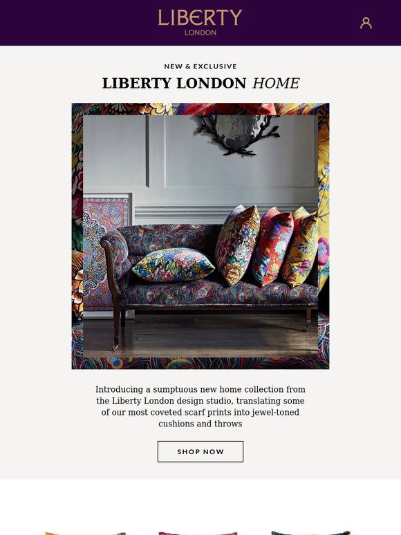 Liberty London The new Liberty London Home collection is here Milled