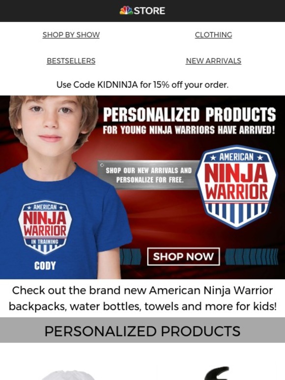 Click to Save! New Personalized ANW Gifts for Kids.