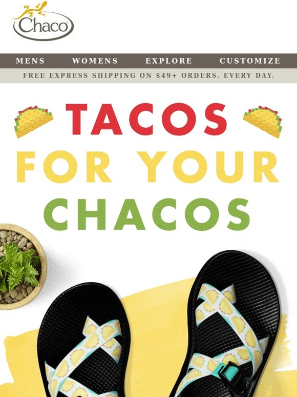 Chaco Introducing Taco Straps for Cinco de Mayo Milled