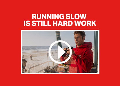RUNNING SLOW IS STILL HARD WORK