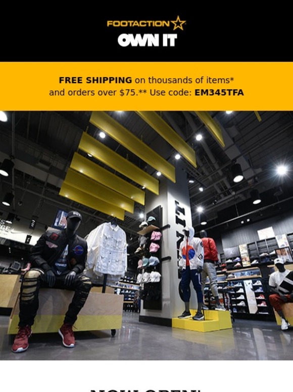 footaction new releases