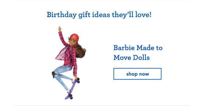 Barbie Made to Move Dolls
