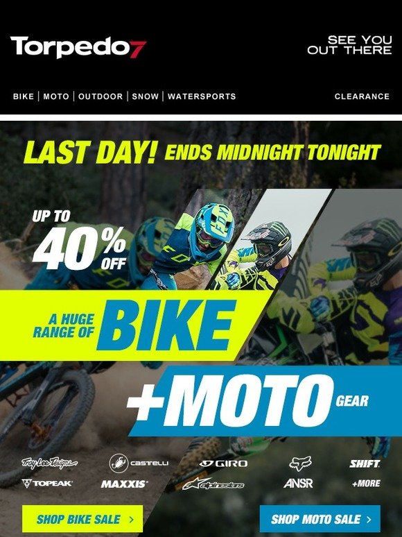 Torpedo7 Australia Hurry! The finish is in sight.. Milled