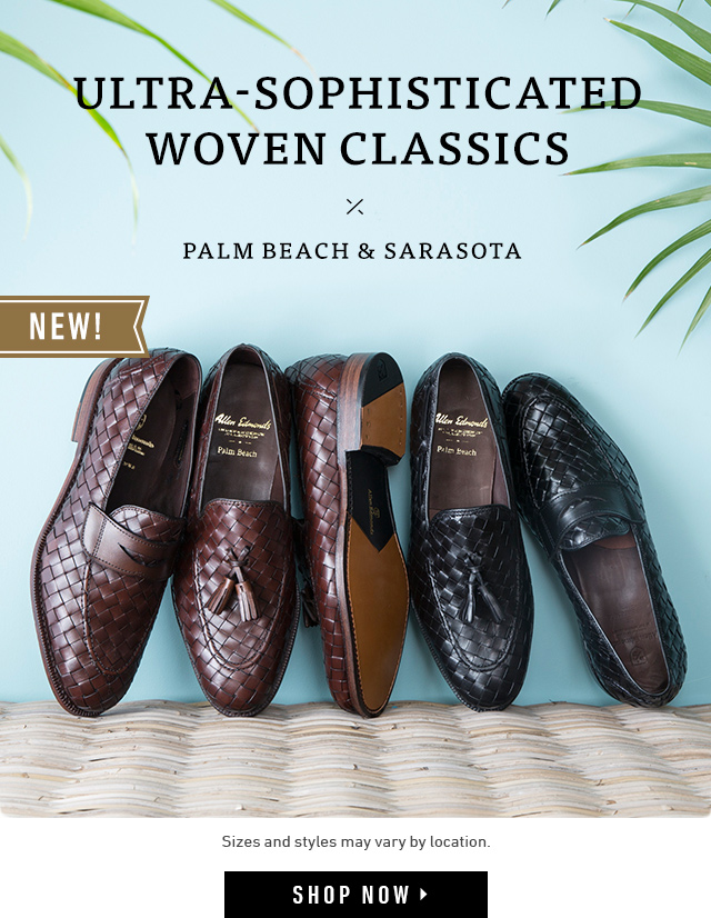 Allen edmonds store woven shoes