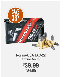 Norma-USA TAC-22 Rimfire Ammo