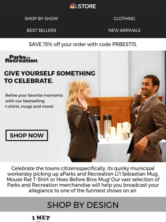 Treat Yo’ Self to Parks and Recreation Bestsellers. Coupon Code Inside!