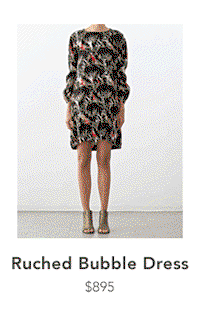 Ruched Bubble Dress