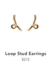 Loop Stud Earrings