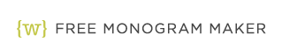 FREE MONOGRAM MAKER