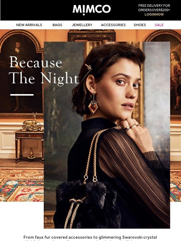 mimco majesty evening bolsa