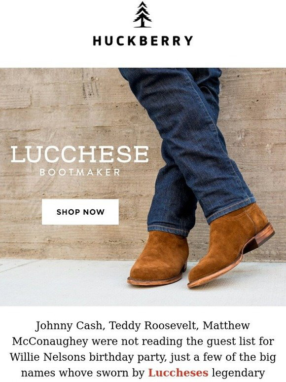 Huckberry: Willie Nelson's Boots | Milled