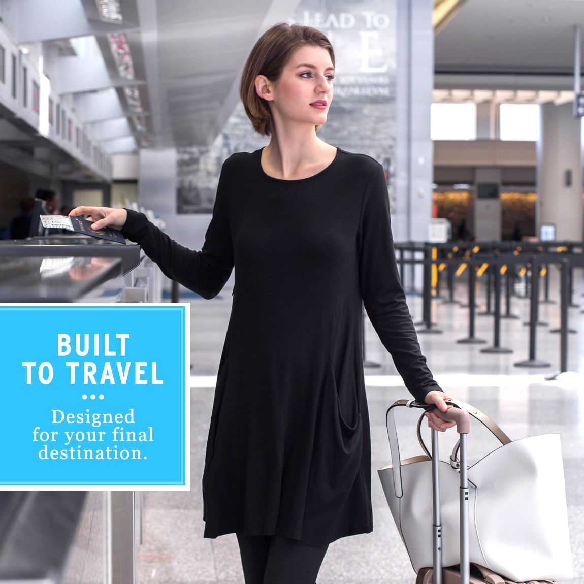 betabrand sweatshirt travel dress