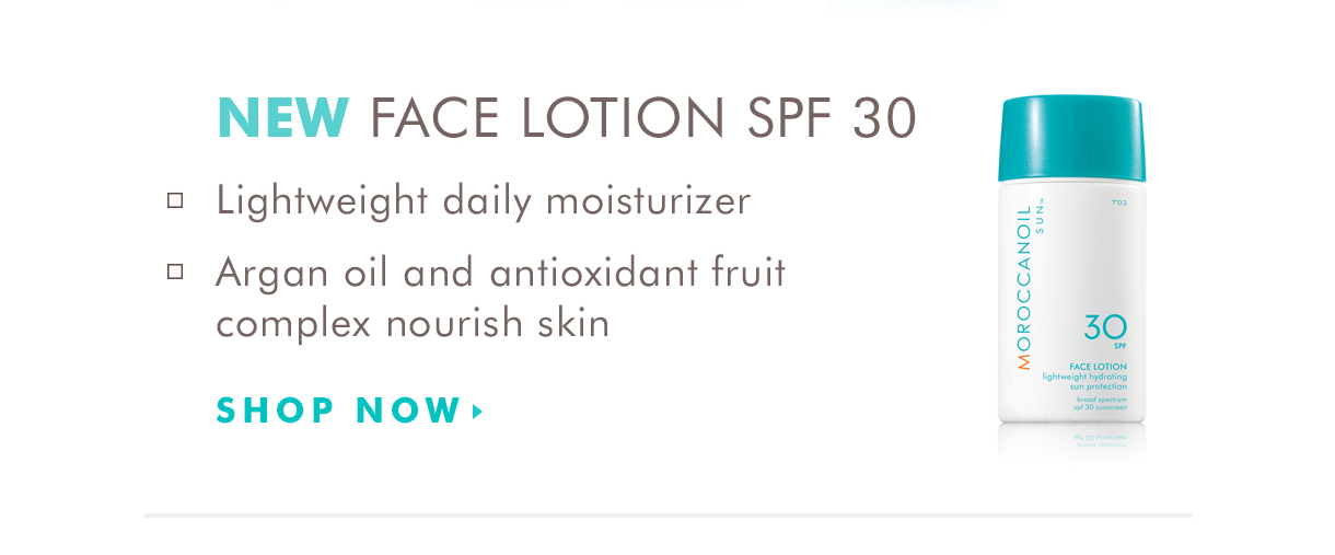 moroccanoil face lotion spf 30