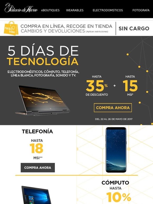 El Palacio de Hierro 💻 5 Días de Tecnología Exclusivo