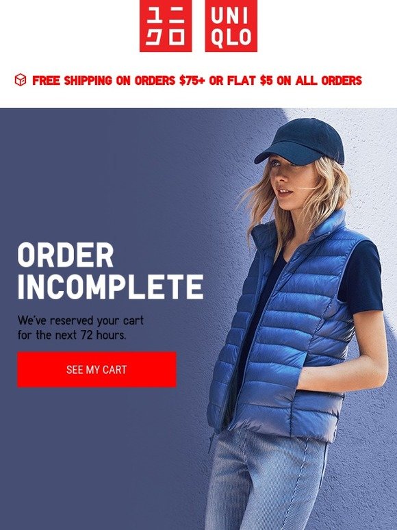 UNIQLO Your order status...in case you were wondering Milled