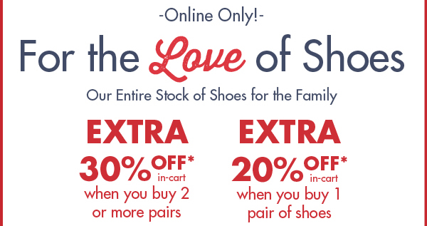 boscov's shoe sale buy one get one for 1.99