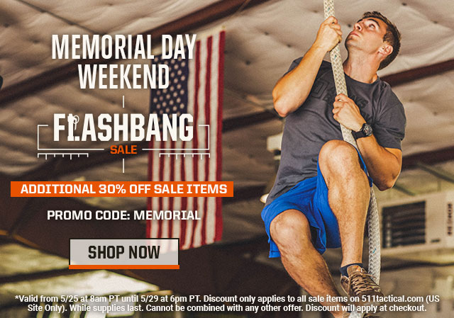 5.11 Tactical Kick off Memorial Day with Extra 30 Sale Items