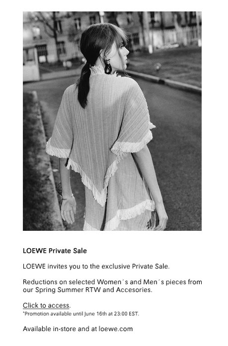 Loewe: Exclusive Private Sale | Milled