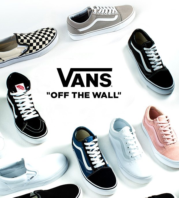 vans shoes off the wall