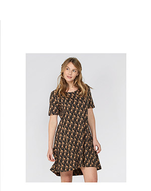 Fat face hot sale tiger dress