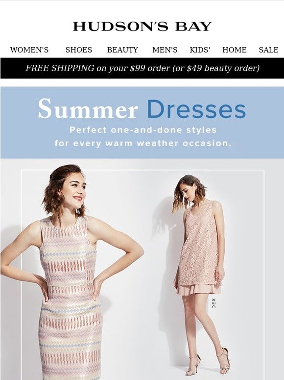 hudson bay summer dresses