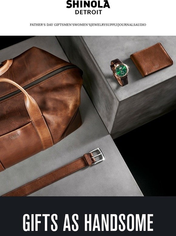 Shinola The Father's Day Collection Milled