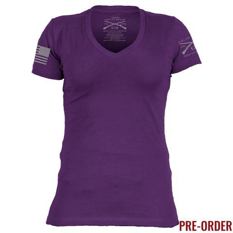 LADIES PURPLE MOTO BASIC