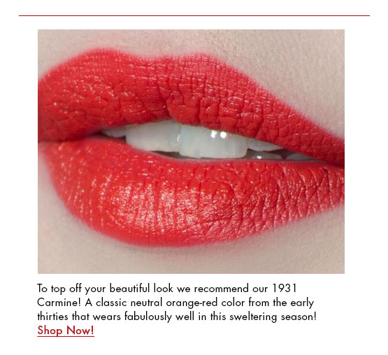 Carmine Lipstick - 1931 – Besame Cosmetics