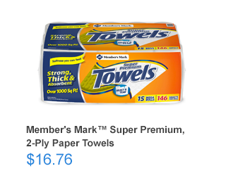 Member's Mark™ Super Premium, 2-Ply Paper Towels