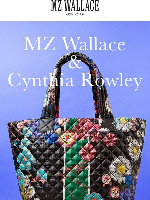 MZ WALLACE A Limited Edition MZ Wallace + Cynthia Rowley Collaboration