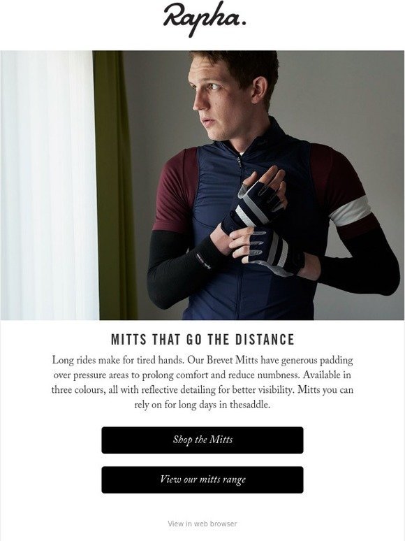 Rapha: Brevet Mitts now available | Milled
