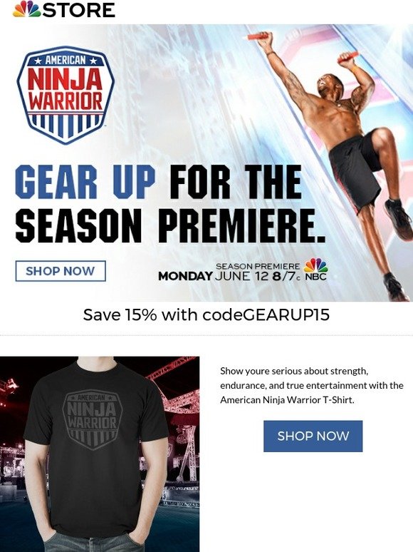 NEW SEASON! Save on Exclusive Personalized Gear for ANW.
