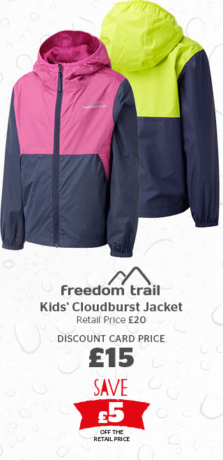 freedom trail waterproof jacket