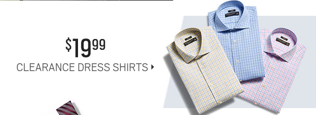 Men's Wearhouse: $19.99 clearance dress shirts, $9.99 clearance ties ...