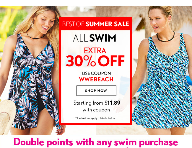 Woman Within: Free Gift for Summer + Extra 30% off Shorts & Swim! | Milled