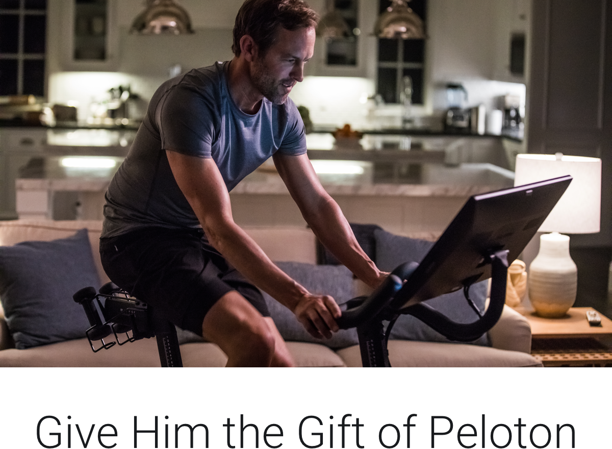 Peloton: We've got you covered for 