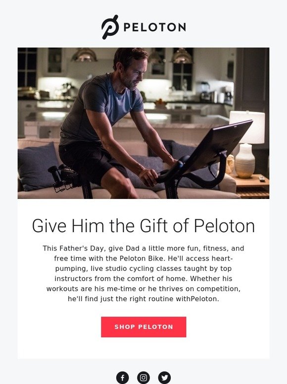 Peloton: We've got you covered for 