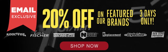 Email Exclusive: 20% OFF on our Featured Brands | Ends 6/11/17 Email Exclusive: 20% OFF on our Featured Brands | Ends 6/11/17