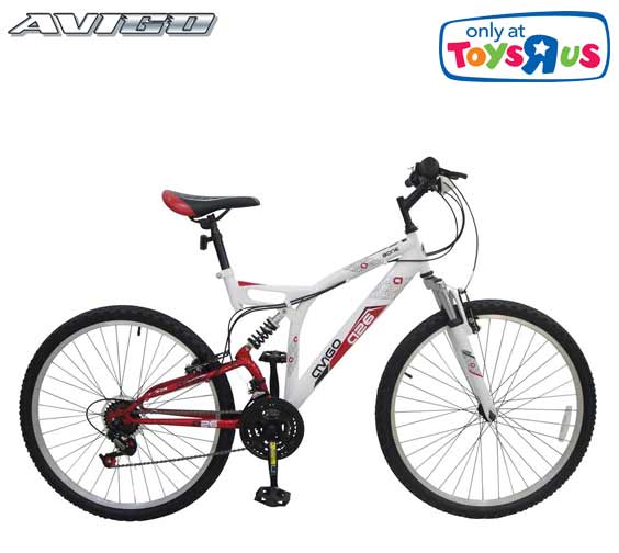 26 Avigo Bane Dual Suspension Bike