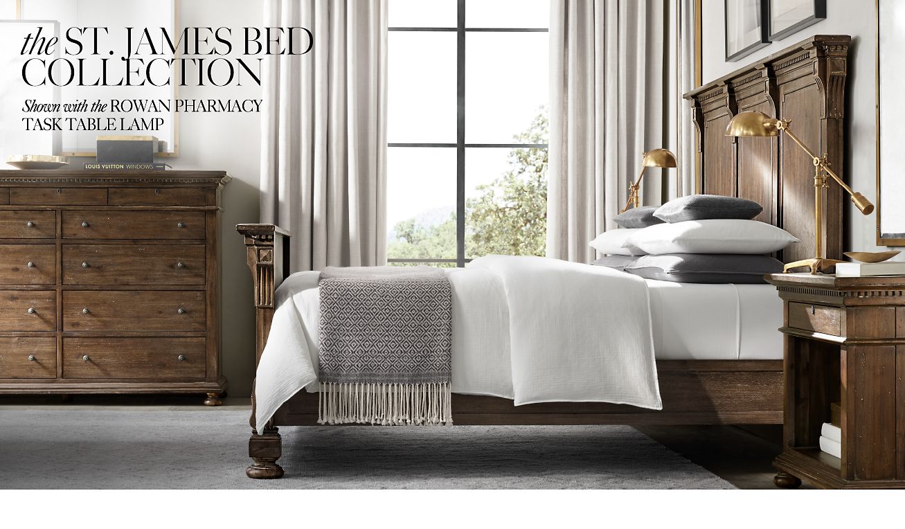 Restoration Hardware The St. James Collection. HandCarved