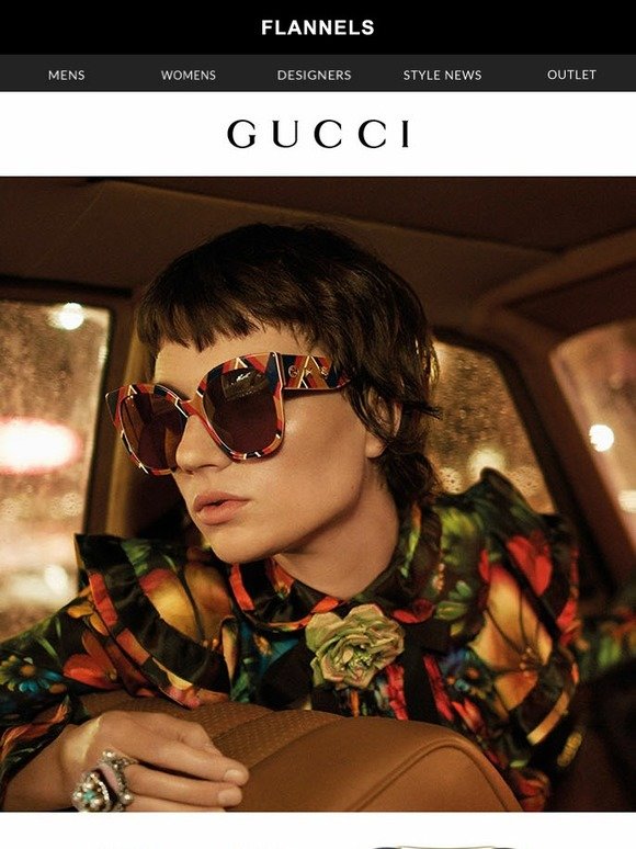 flannels gucci sunglasses