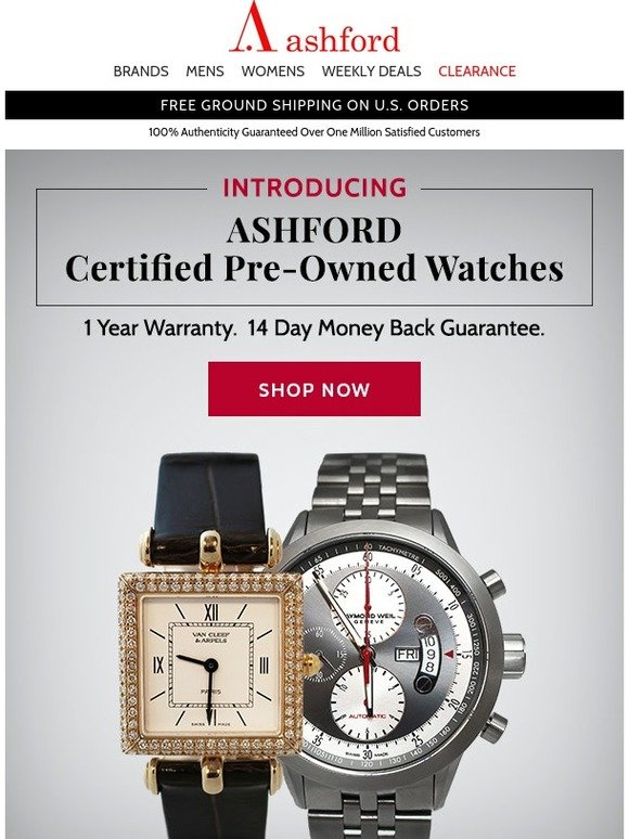 ashford mens watches