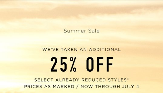 Michael Kors: The Summer Sale Starts 