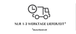 Nur 1–3 Tage Lieferzeit