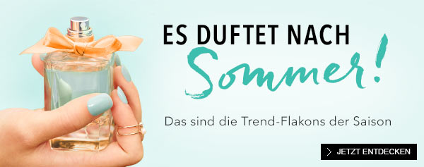 Frische Flakons für den Beauty-Sommer!