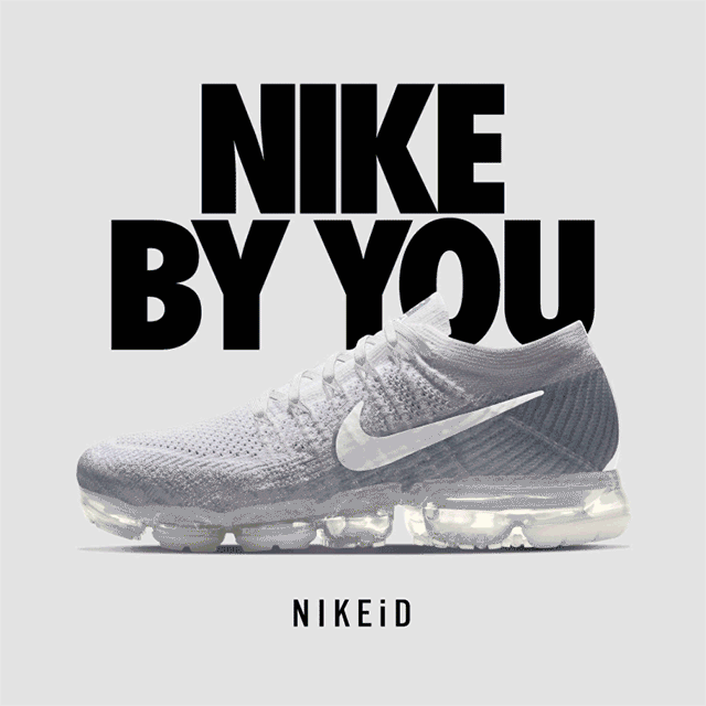 Nike The All New White Nike Vapormax Id Milled