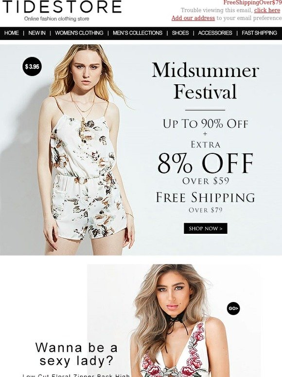 ☀Hot Summer Collections from $3.95