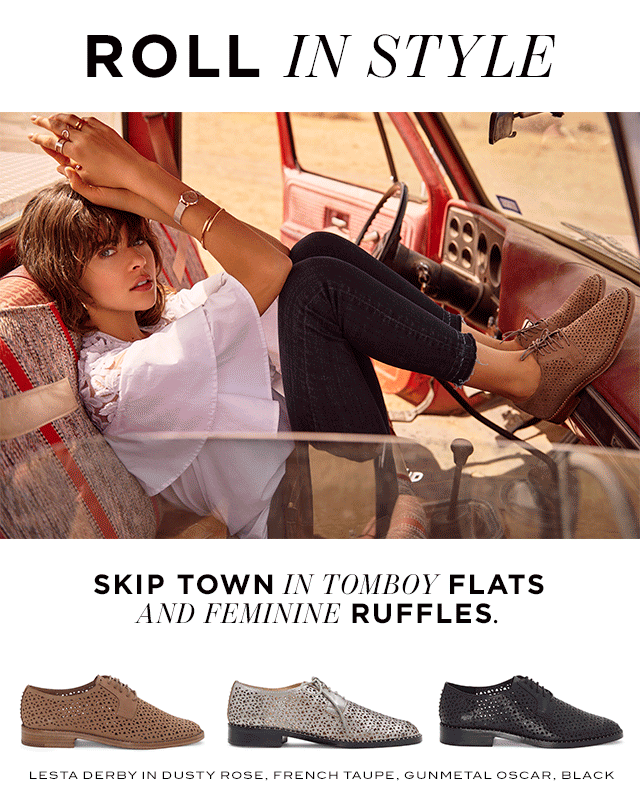 Vince Camuto Meet your new shoe crush… Milled