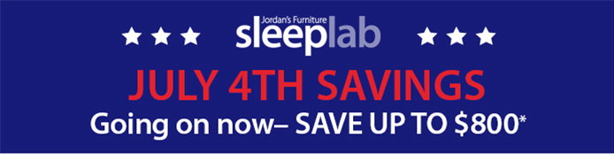 Sleep Lab Savings for the Fourth of July